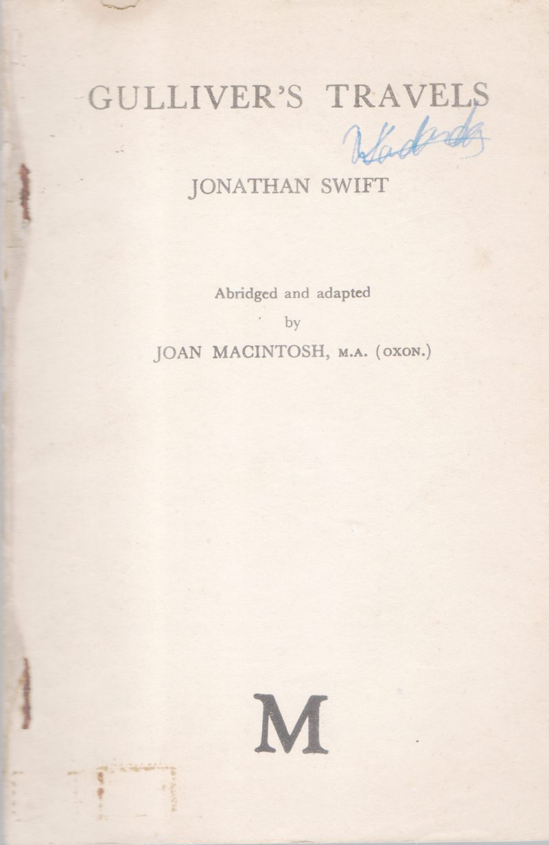 GULLIVER'S TRAVELS BY JONATHAN SWIFT