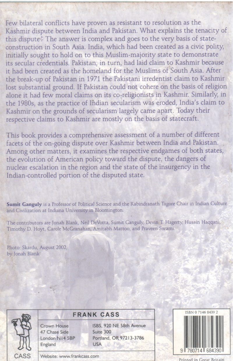 THE KASHMIR QUESTION BY SUMIT GANGULY - Image 2