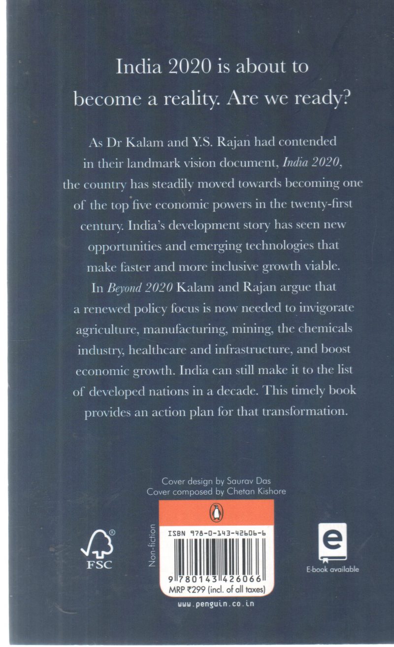 BEYOND 2020 BY A P J ABDHUL KALAM,Y S RAJAN - Image 2