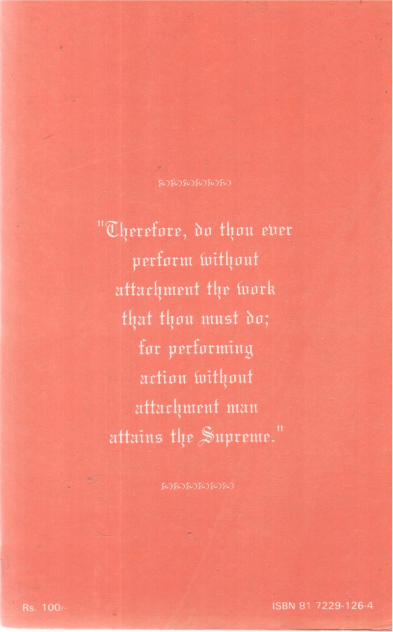 THE GITA ACCORDING TO GANDHI BY MAHADEV DESAI - Image 2
