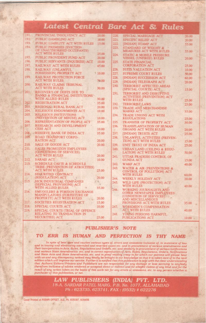 THE CONTRACT LABOUR (REGULATION AND ABOLITION)ACT,1970 BY GROUP OF EDITORS - Image 2