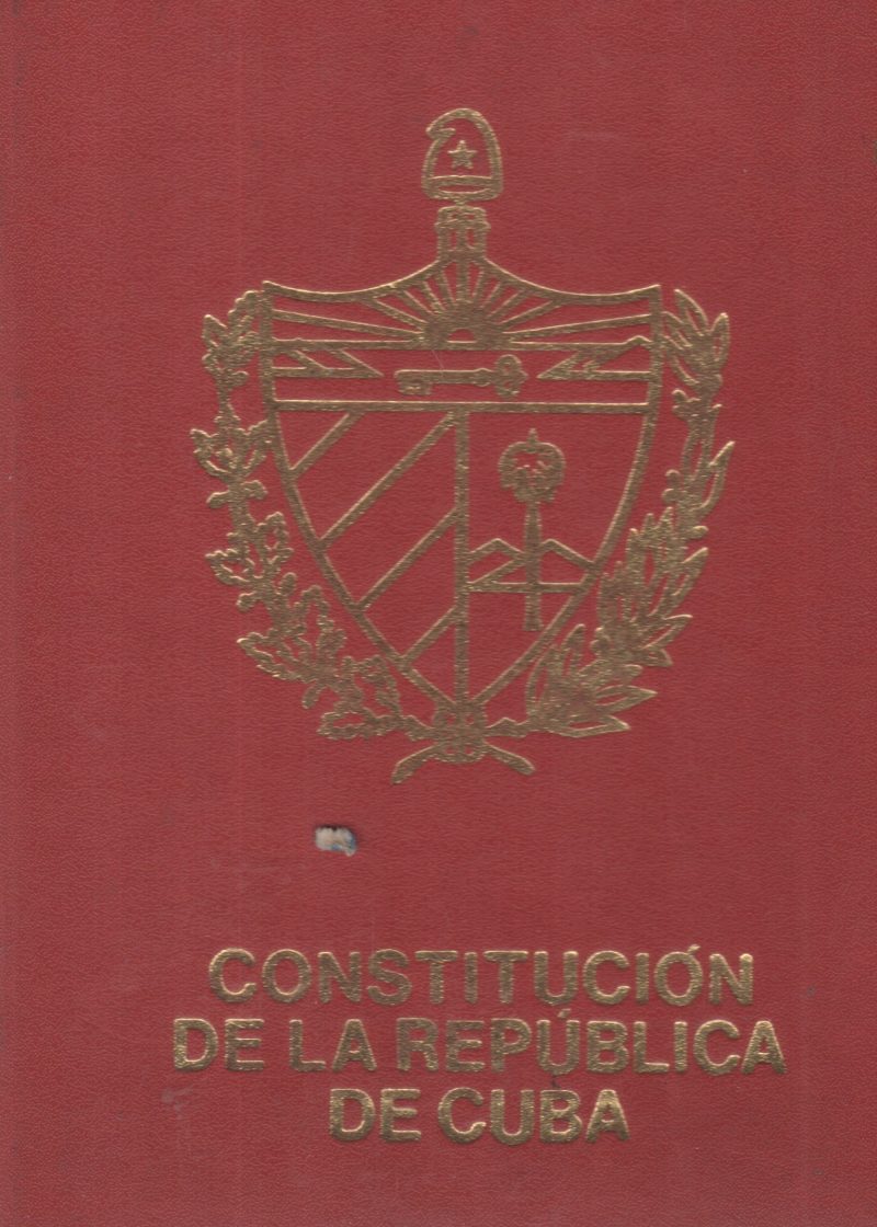 CONSTITUCION DE LA REPUBLICA DE CUBA BY GROUP OF EDITORS