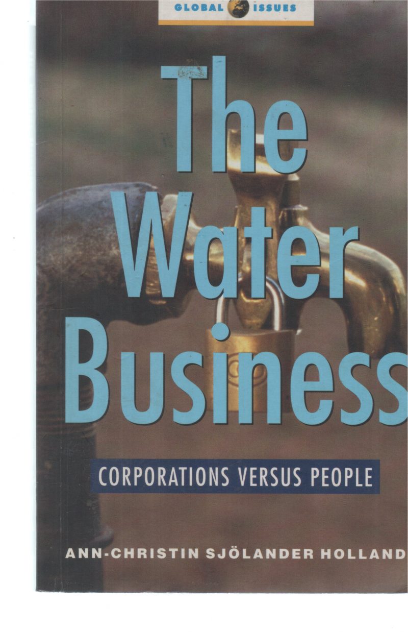 THE WATER BUSINESS BY GROUP OF EDITORS