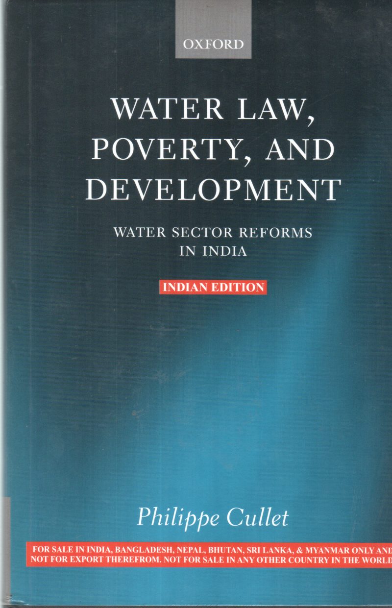 WATER LAW, POVERTY, AND DEVELOPMENT BY PHILIPPE CULLET