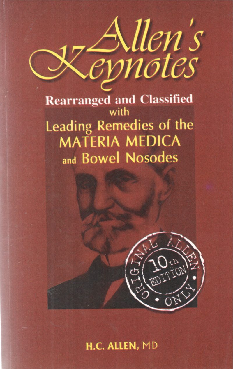 ALLEN'S KEYNOTES BY H C ALLEN ,MD