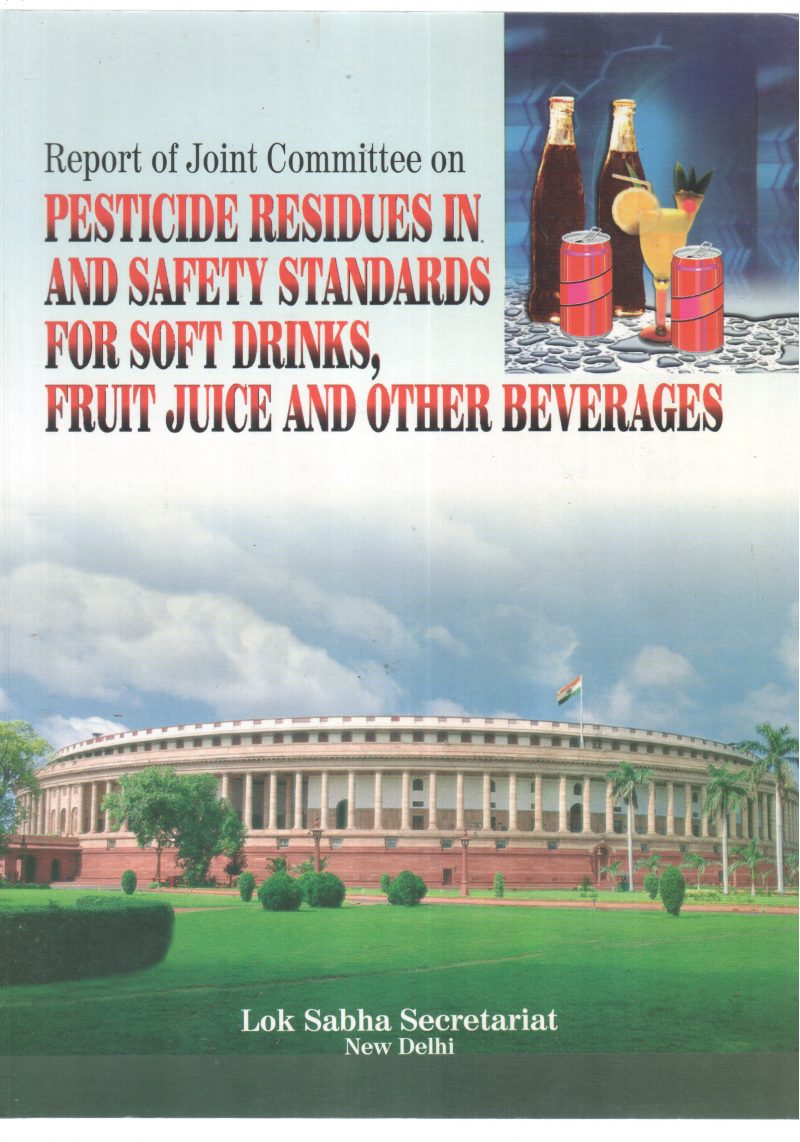 PESTICIDES RESIDUES IN AND SAFETY STANDARDS FOR SOFT DRINKS,FRUIT JUICE AND OTHER BEVERAGES BY GROUP OF EDITORS