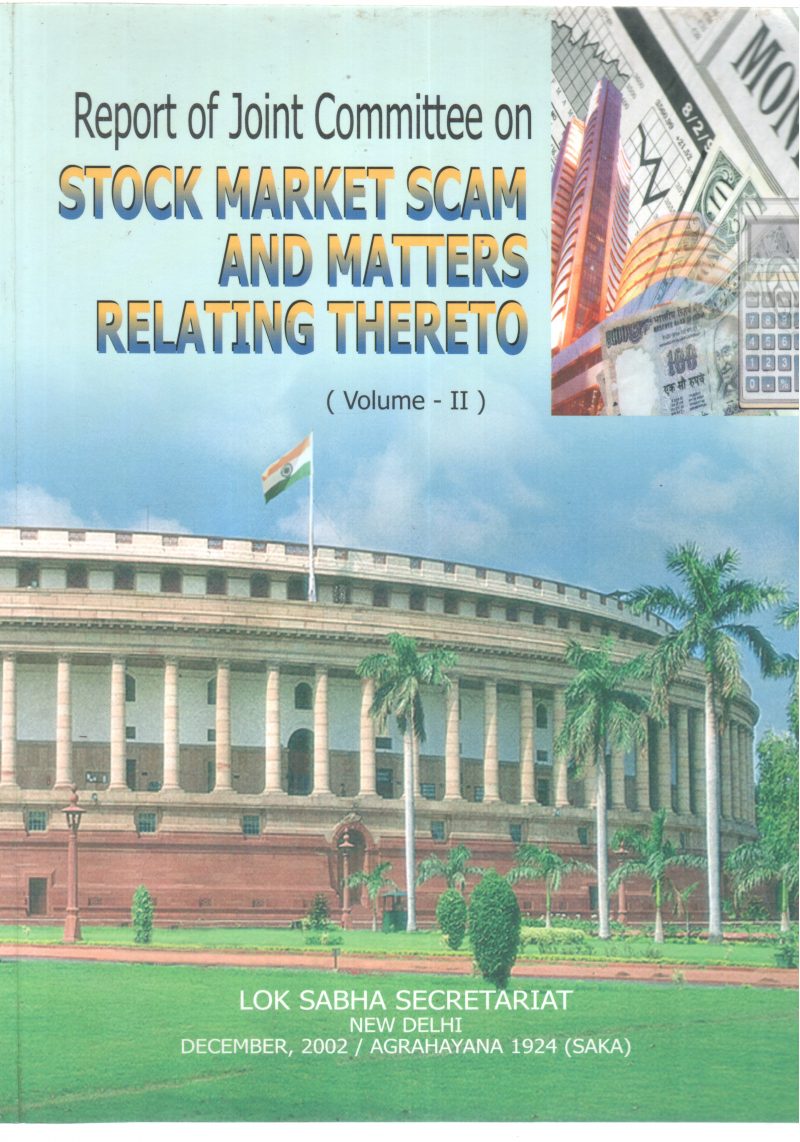 STOCK MARKET SCAM AND MATTERS RELATING THERETO(VOLUME-2) BY GROUP OF EDITORS