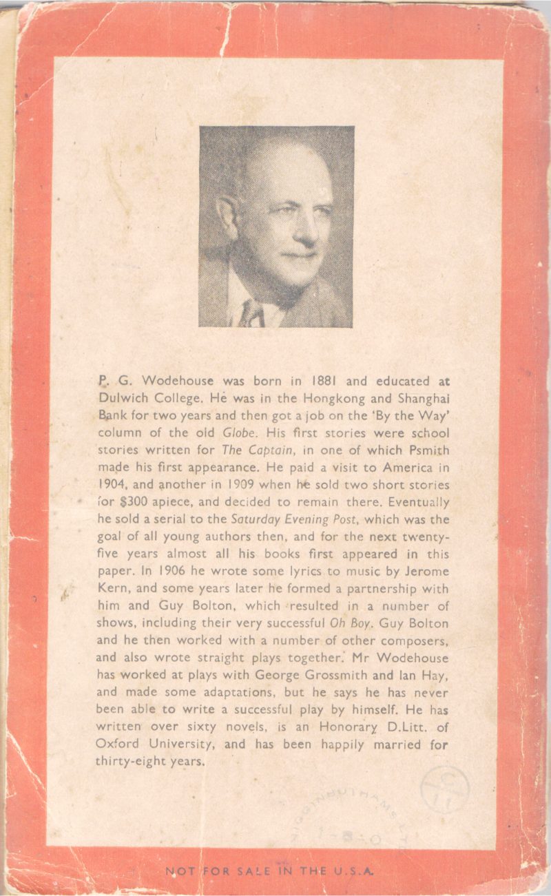 LEAVER IT TO PSMITH BY P.G WODEHOUSE - Image 2