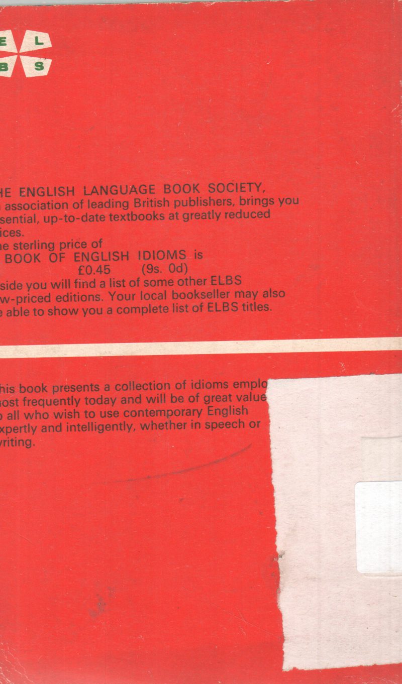 A BOOK OF ENGLISH IDIOMS BY V.H. COLLINS - Image 2