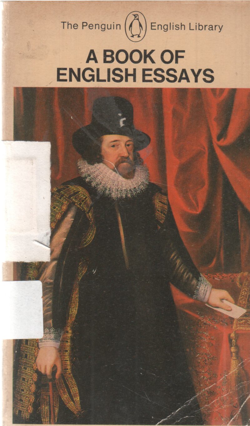A BOOK OF ENGLISH ESSAYS