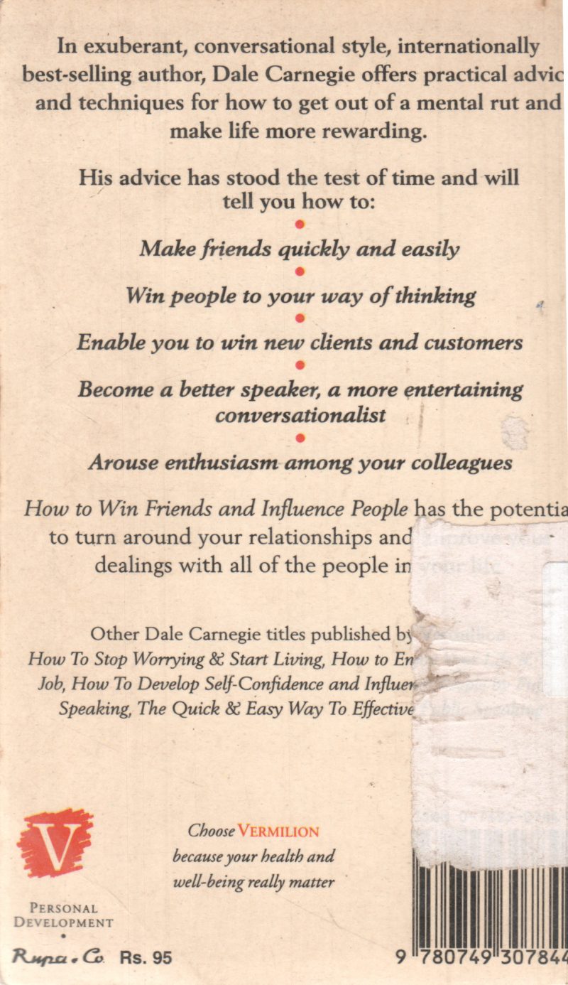 HOW TO WIN FRIENDS AND INFLUENCE PEOPLE BY DALE CARNEGIE - Image 2