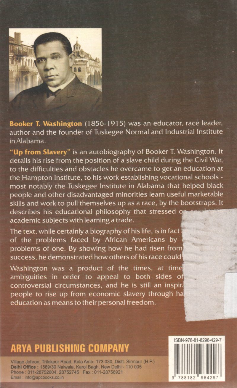 UP FROM SLAVERY BY BOOKER T. WASHINGTON - Image 2
