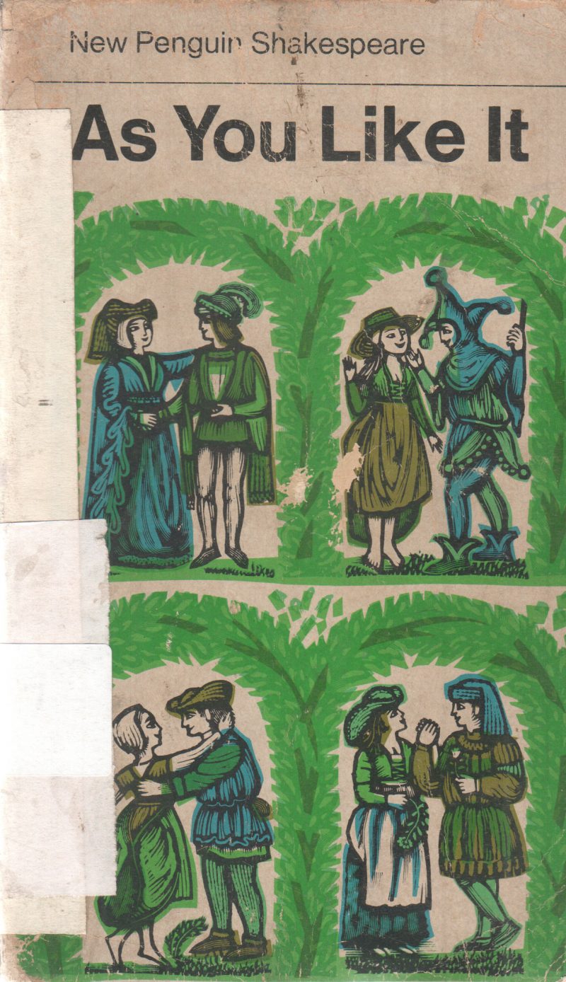 AS YOU LIKE IT BY WILLIAM SHAKESPEARE