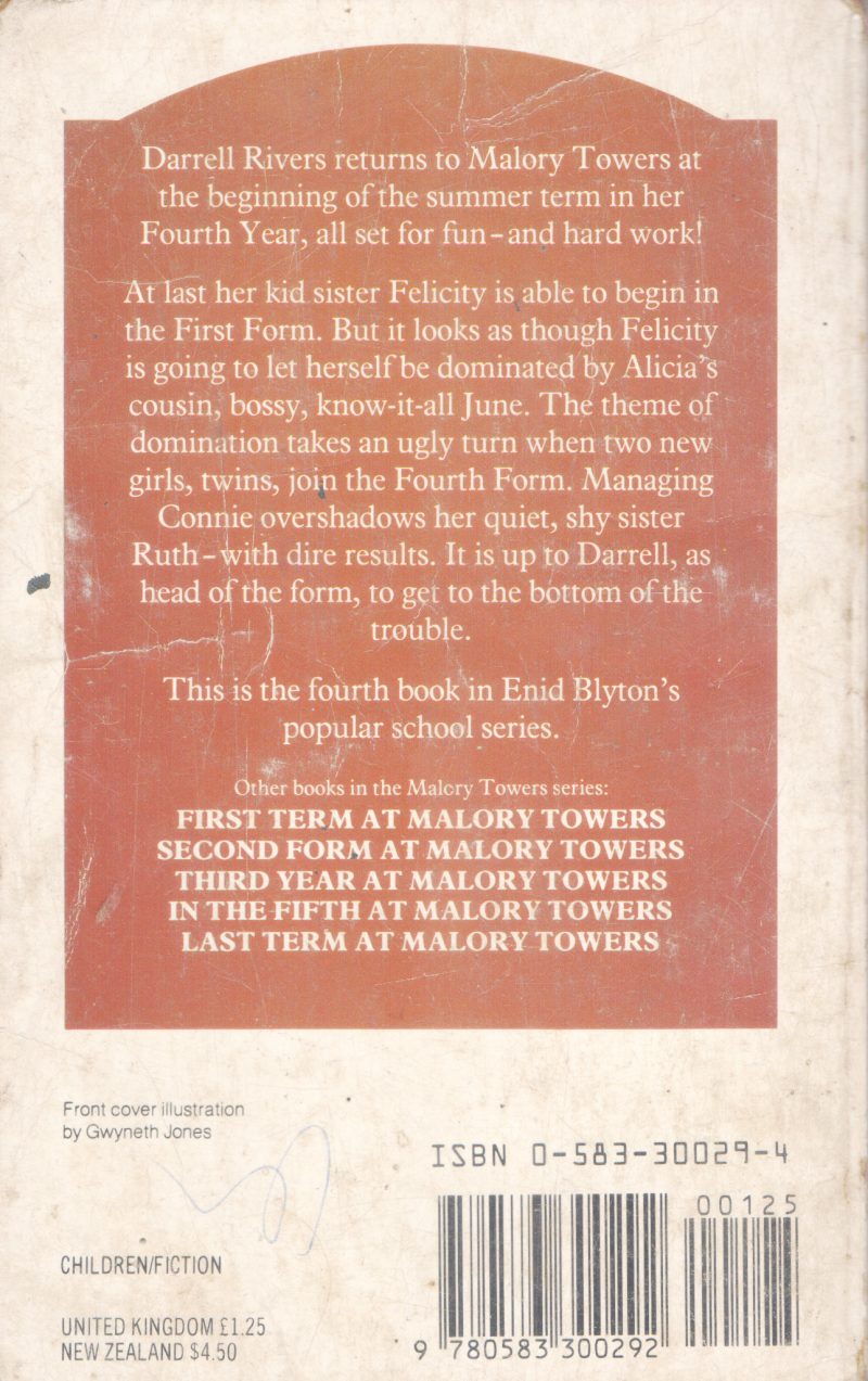 UPPER FOURTH AT MALORY TOWERS BY ENID BLYTON - Image 2