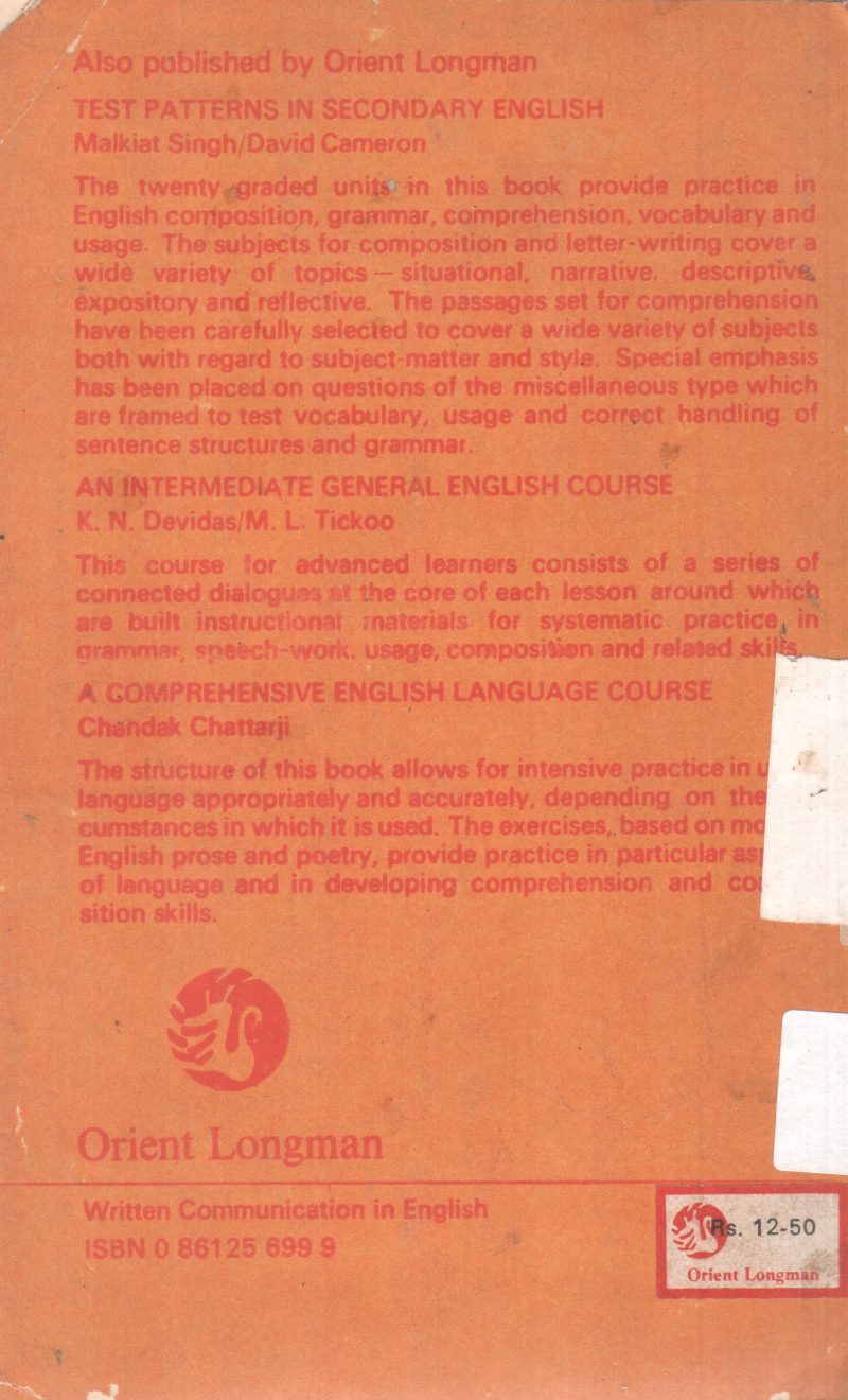 WRITTEN COMMUNICATION IN ENGLISH BY SARAH FREEMAN - Image 2