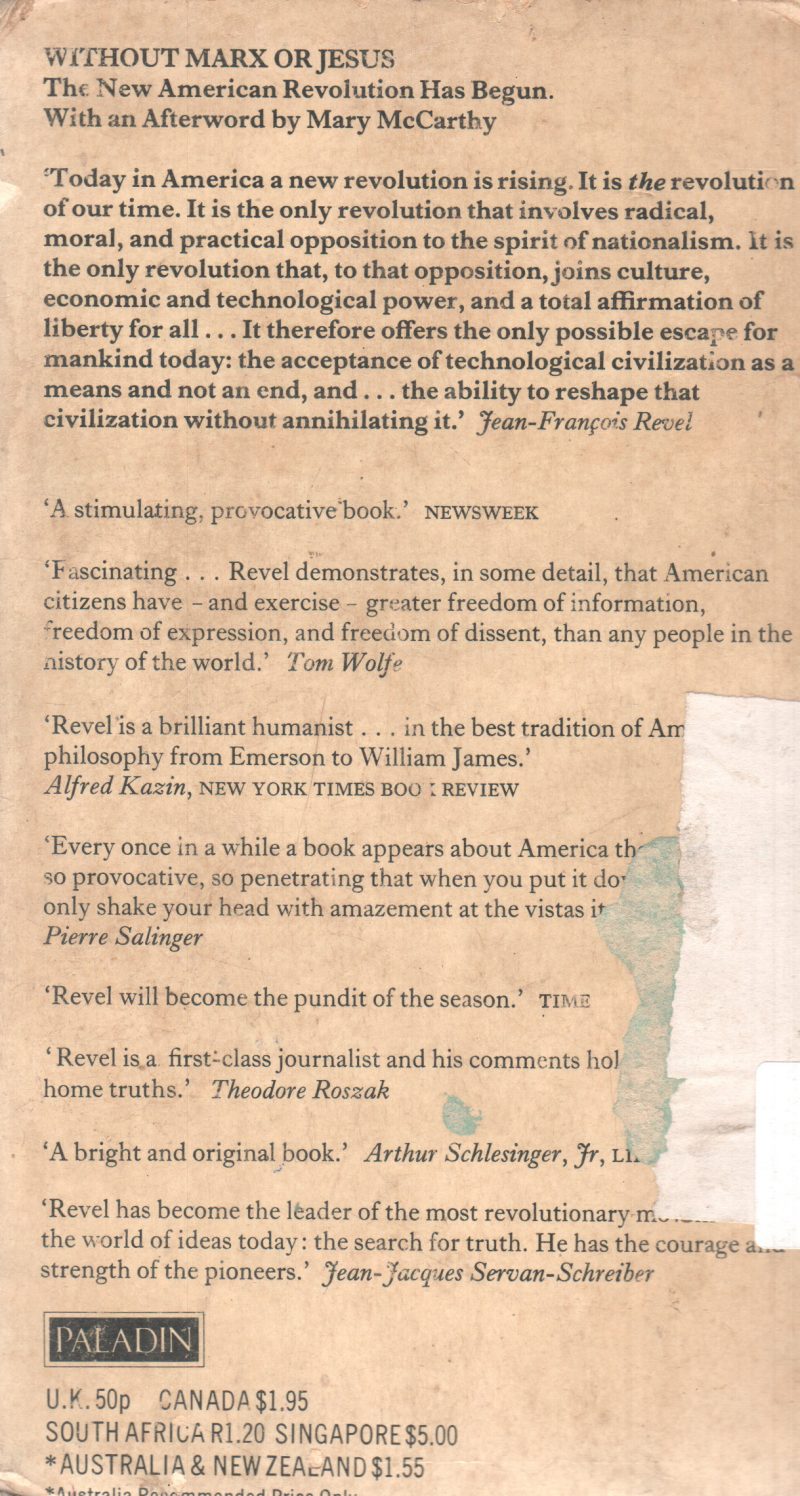 WITHOUT MARX OR JESUS BY MARY MCCARTHY - Image 2