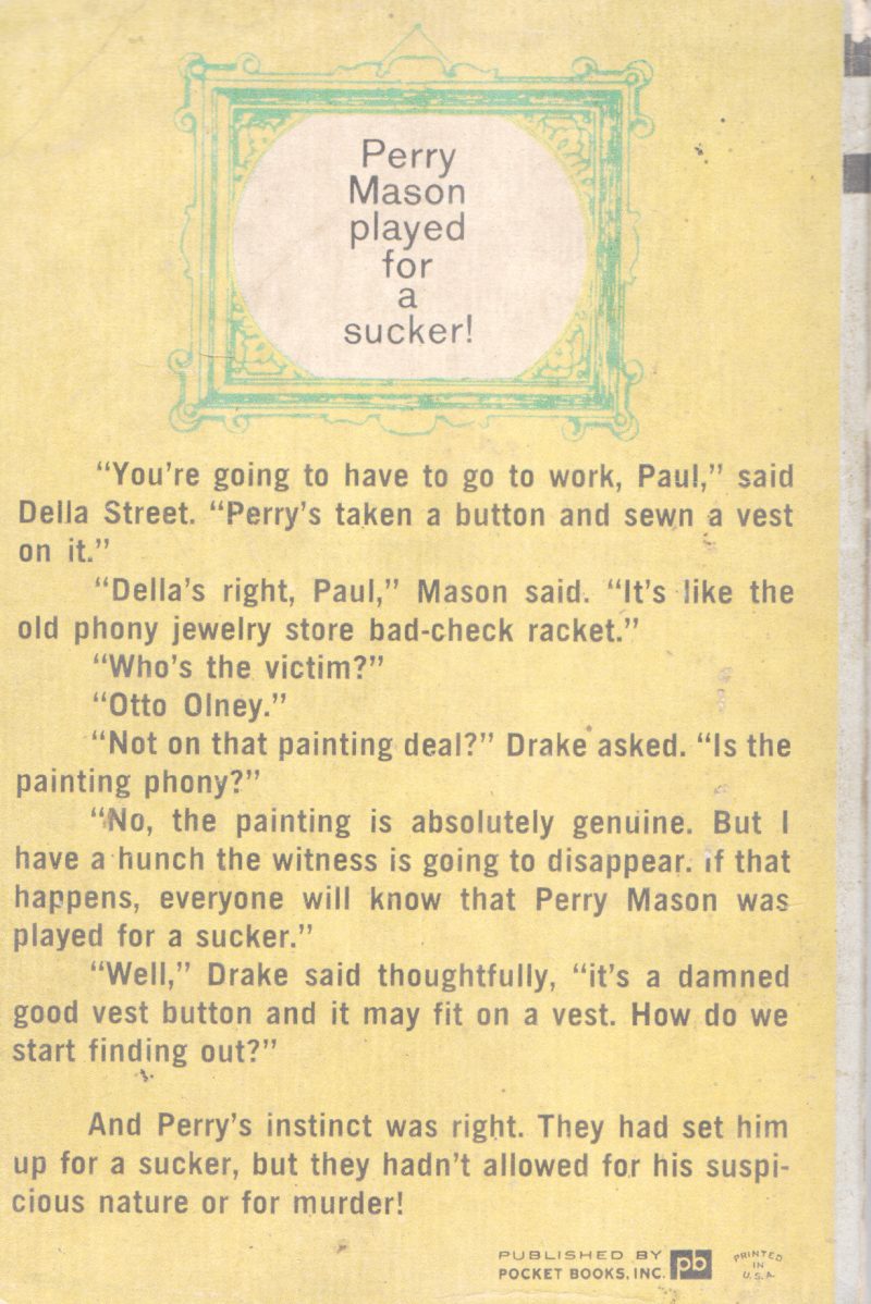 PERRY MASON,SOLVES THE CASE OF THE RELUCTANT MODEL BY ERLE STANLEY GARDNER - Image 2