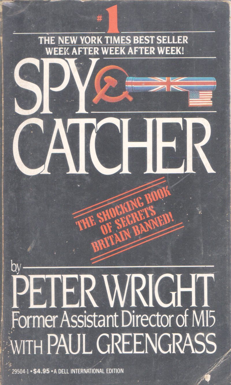 SPY CATCHER BY PETER WRIGHT