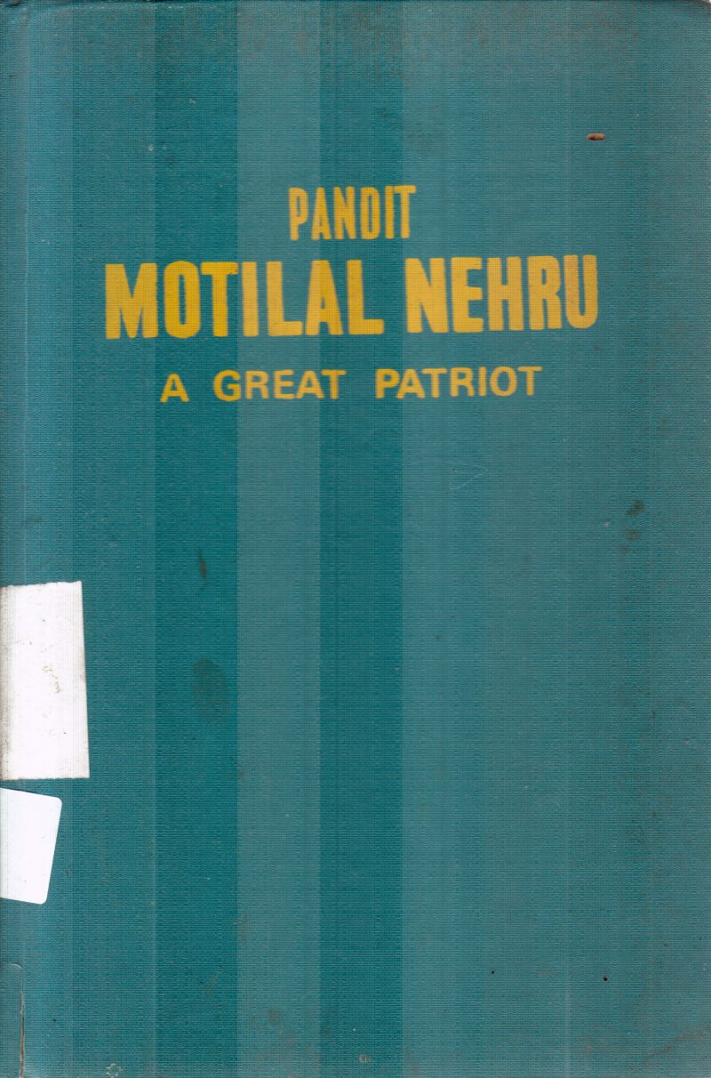 A GREAT PATRIOT BY SHRI FAKHRUDDIN ALI AHMED