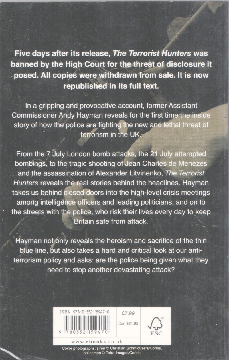 THE TERRORIST HUNTERS BY ANDY HAYMAN - Image 2