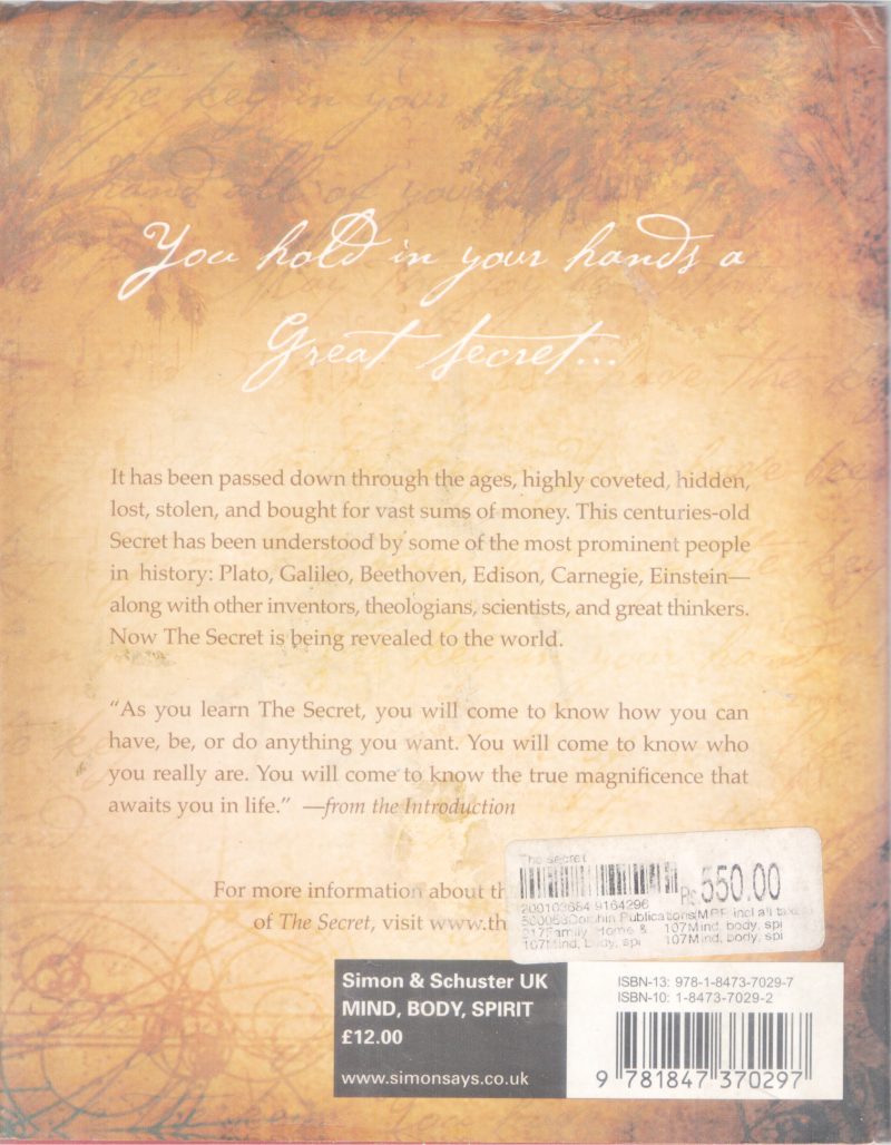 THE SECRET BY RHONDA BYRNE - Image 2