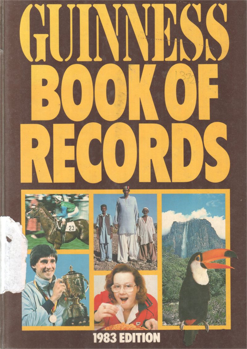 GUINNESS BOOK OF RECORDS 1983 EDITION