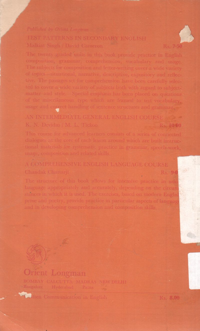 WRITTEN COMMUNICATION IN ENGLISH BY SARAH FREEMAN - Image 2
