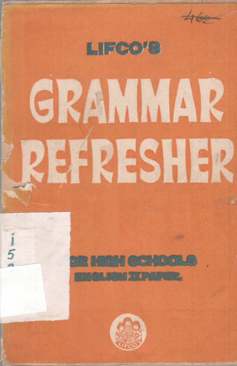 GRAMMAR REFRESHER