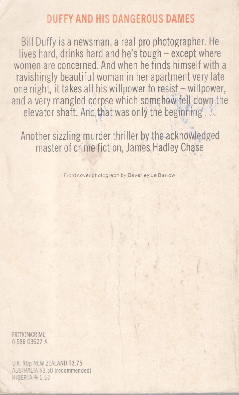 HE WON'T NEED IT NOW BY JAMES HADLEY CHASE - Image 2