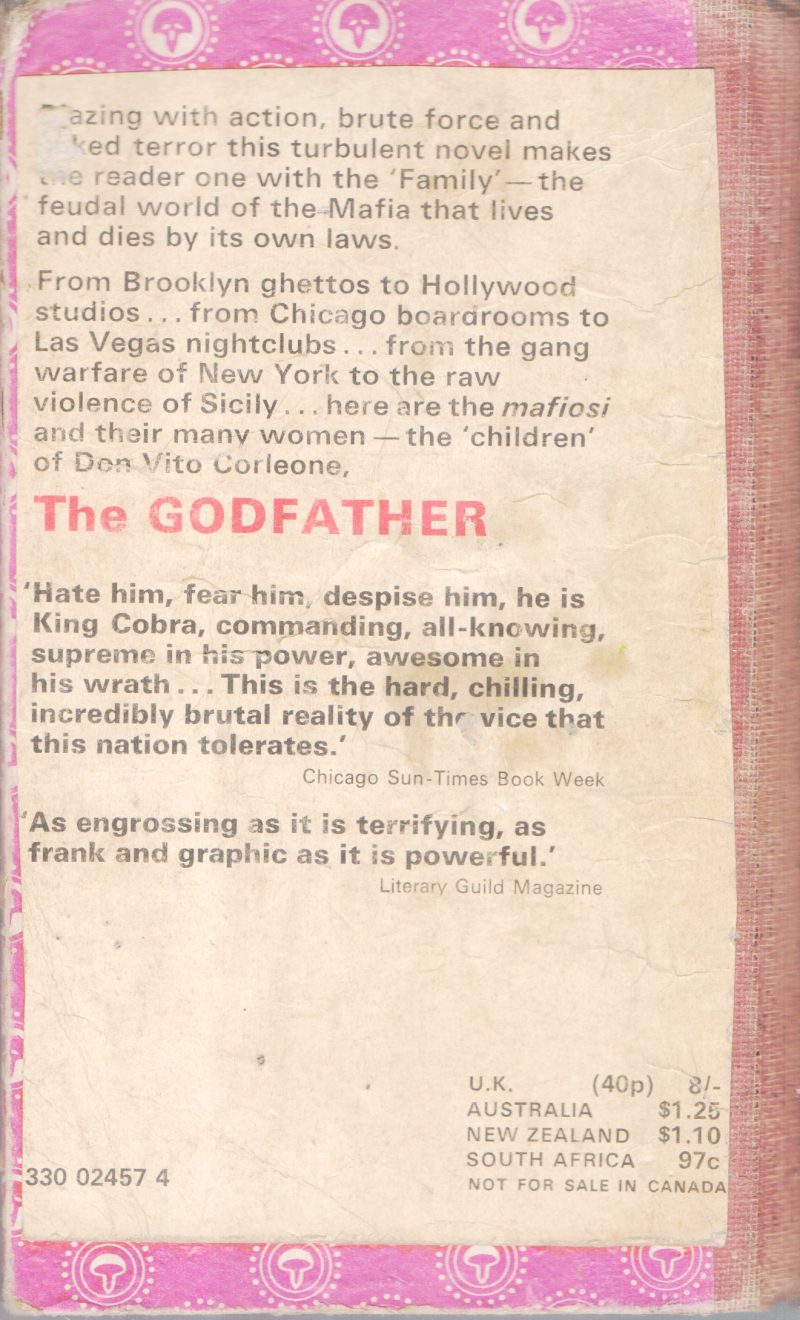 THE GOD FATHER BY MARIO PUZO - Image 2