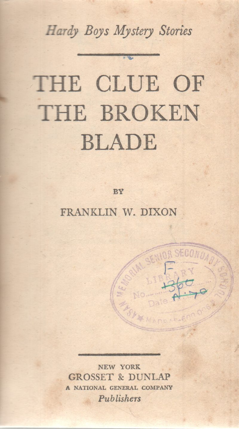 MYSTERY OF THE FLYING EXPRESS BY FRANKLIN W. DIXON