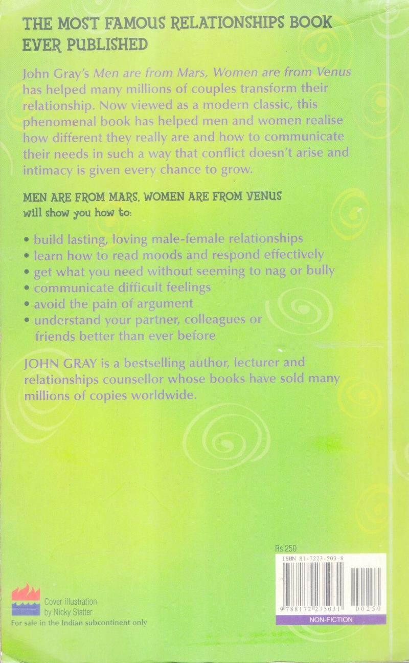 MEN ARE FROM MARS WOMEN ARE FROM VENUS BY JOHN GRAY - Image 2