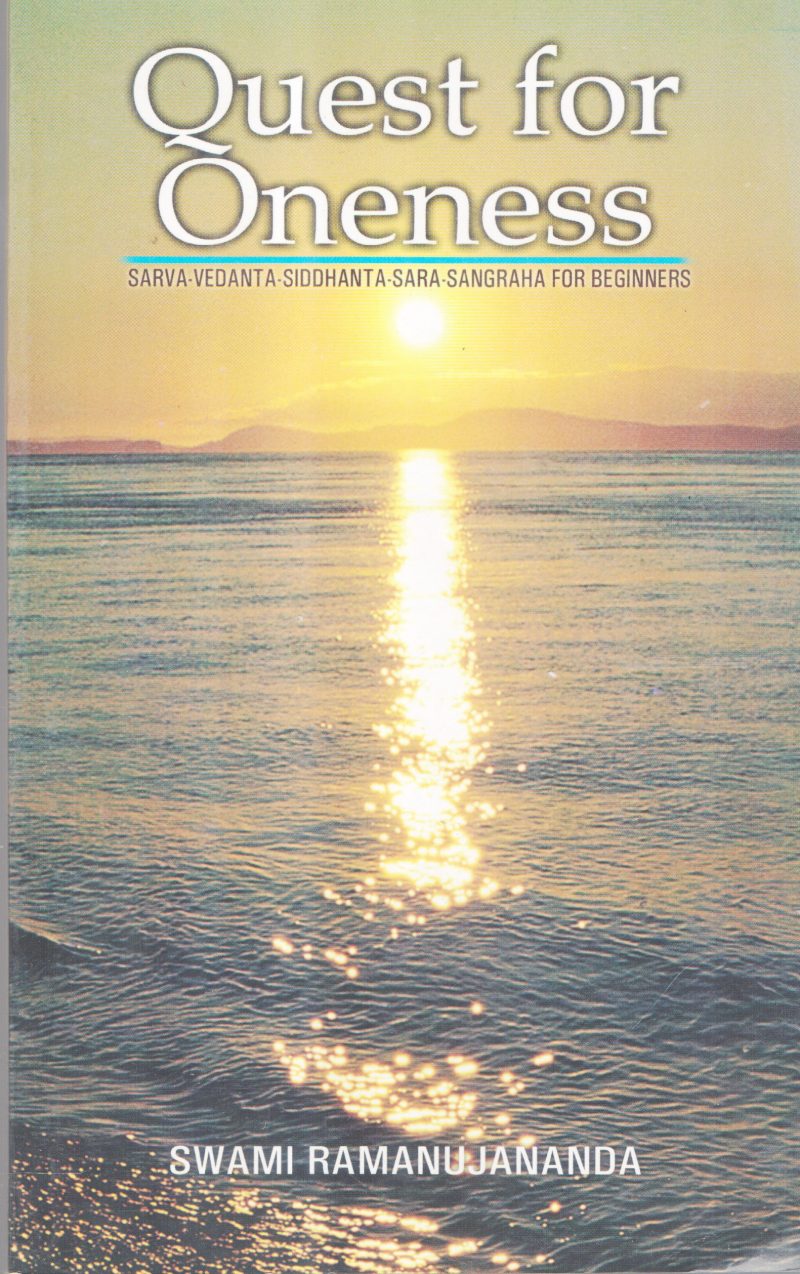 QUEST FOR ONENESS BY SWAMI VIVEKANANDA