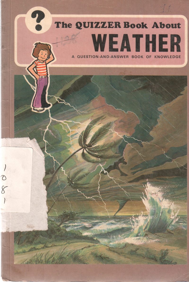 THE QUIZZER BOOK ABOUT WEATHER BY BRIAN PRICE