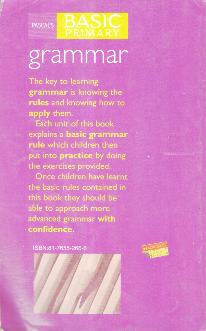 BASIC PRIMARY GRAMMER BY P. WALKER - Image 2