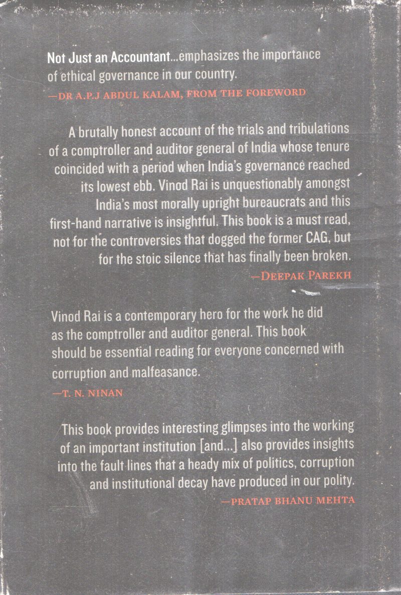 NOT JUST AN ACCOUNTANT BY VINOD RAI - Image 2