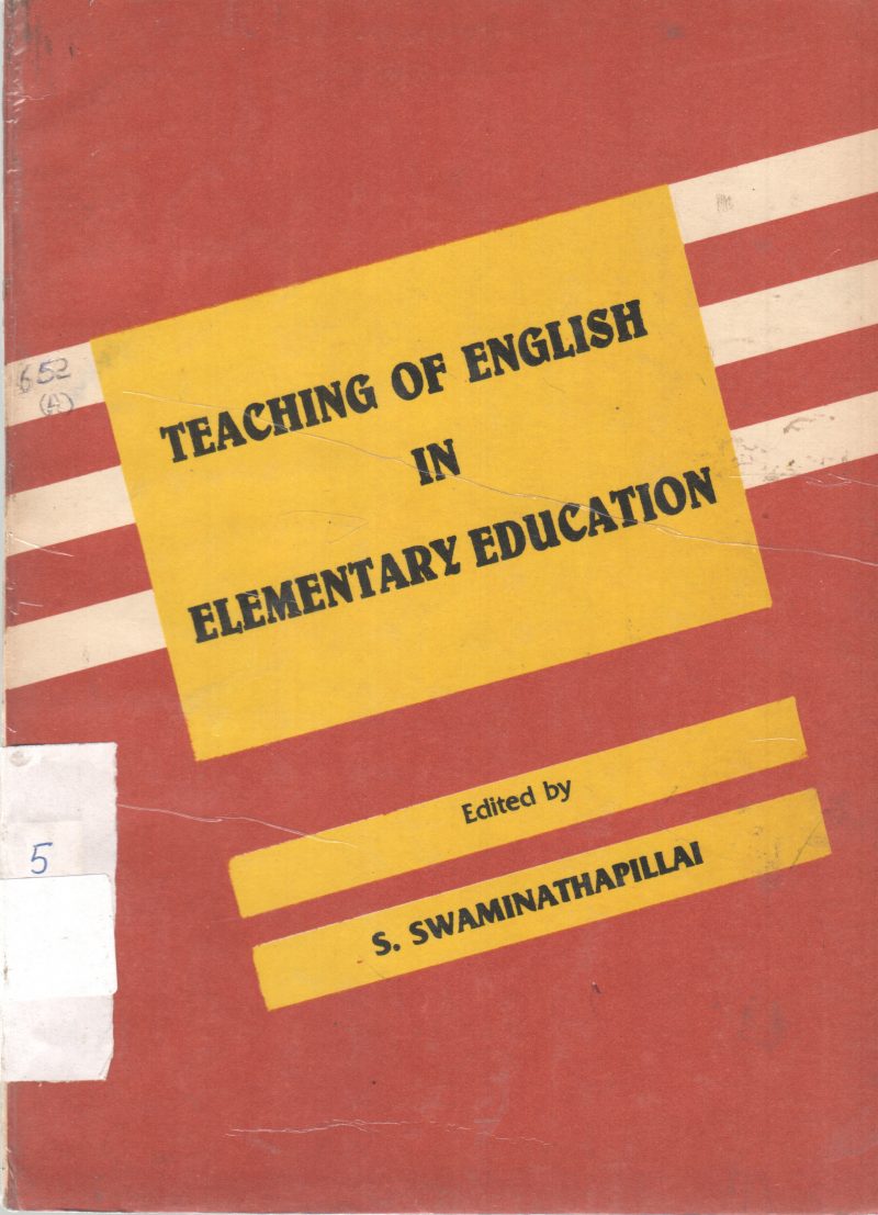 TEACHING OF ENGLISH IN ELEMENTARY EDUCATION