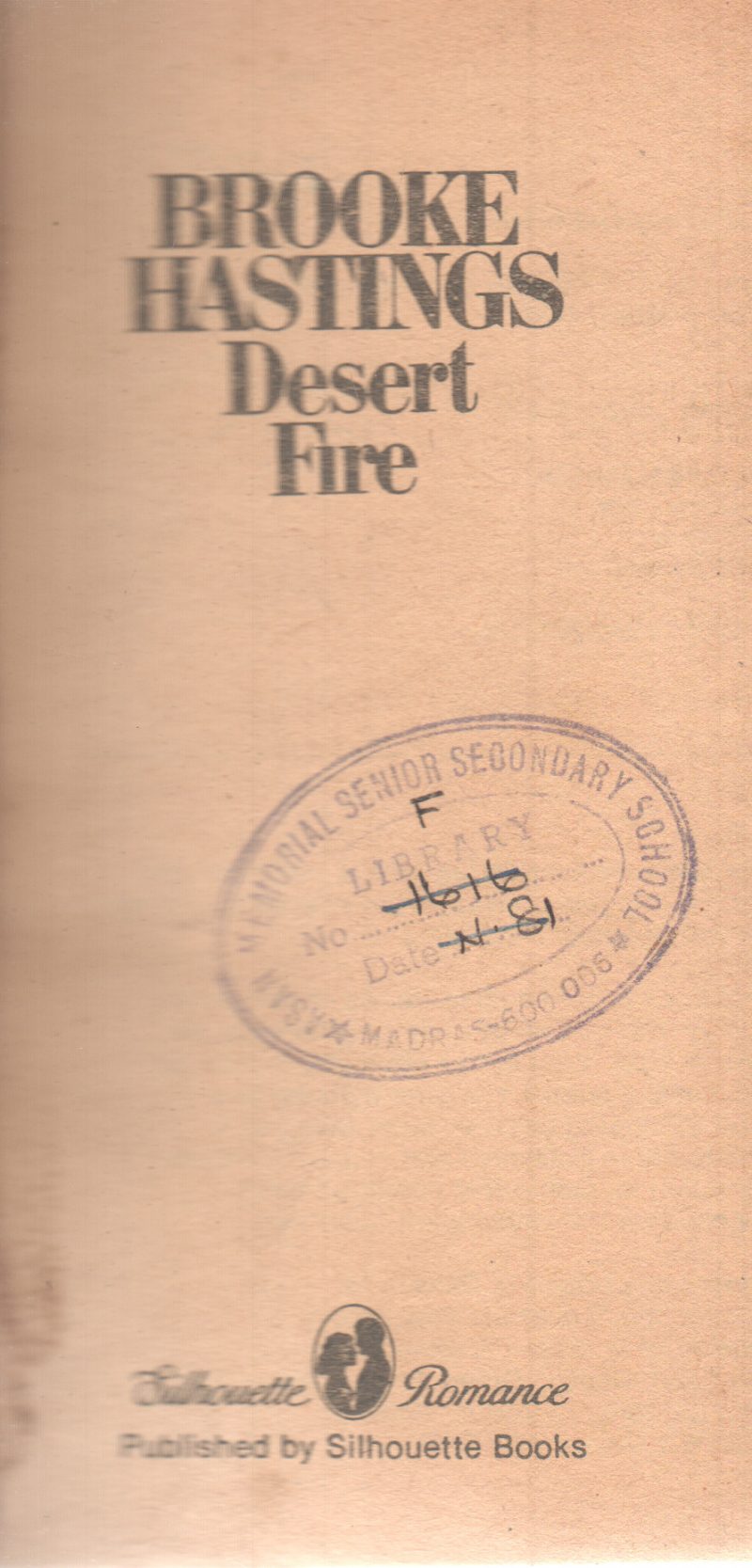 DESERT FIRE BY BROOKE HASTINGS