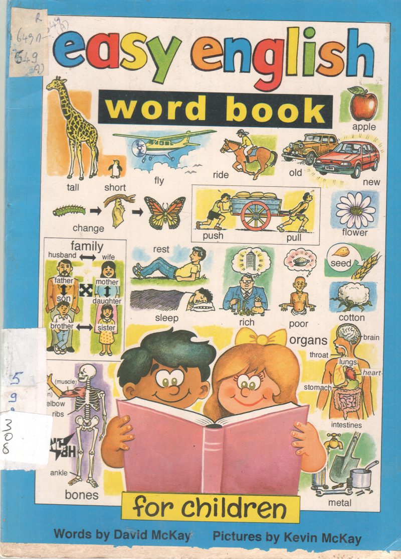 EASY ENGLISH WORD BOOK BY DAVID AND KEVIN MCKAY