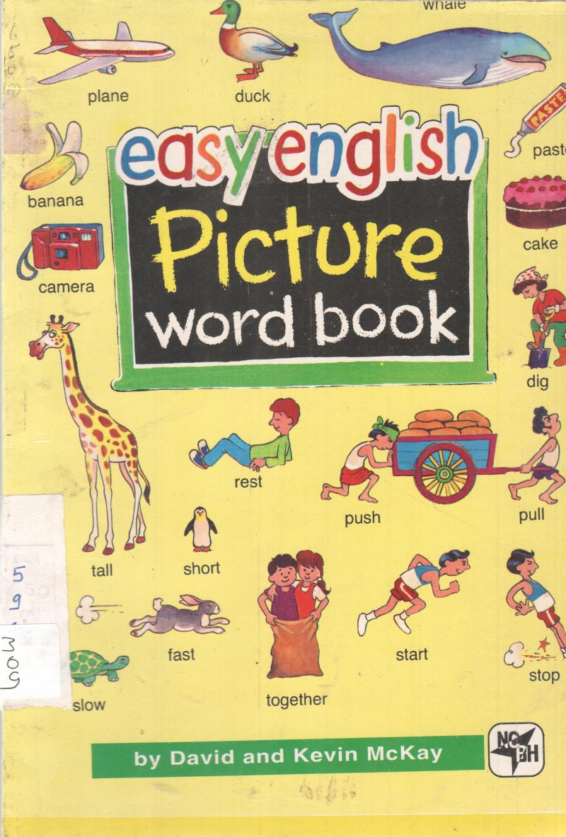 EASY ENGLISH PICTURE WORD BOOK BY DAVID AND KEVIN MCKAY