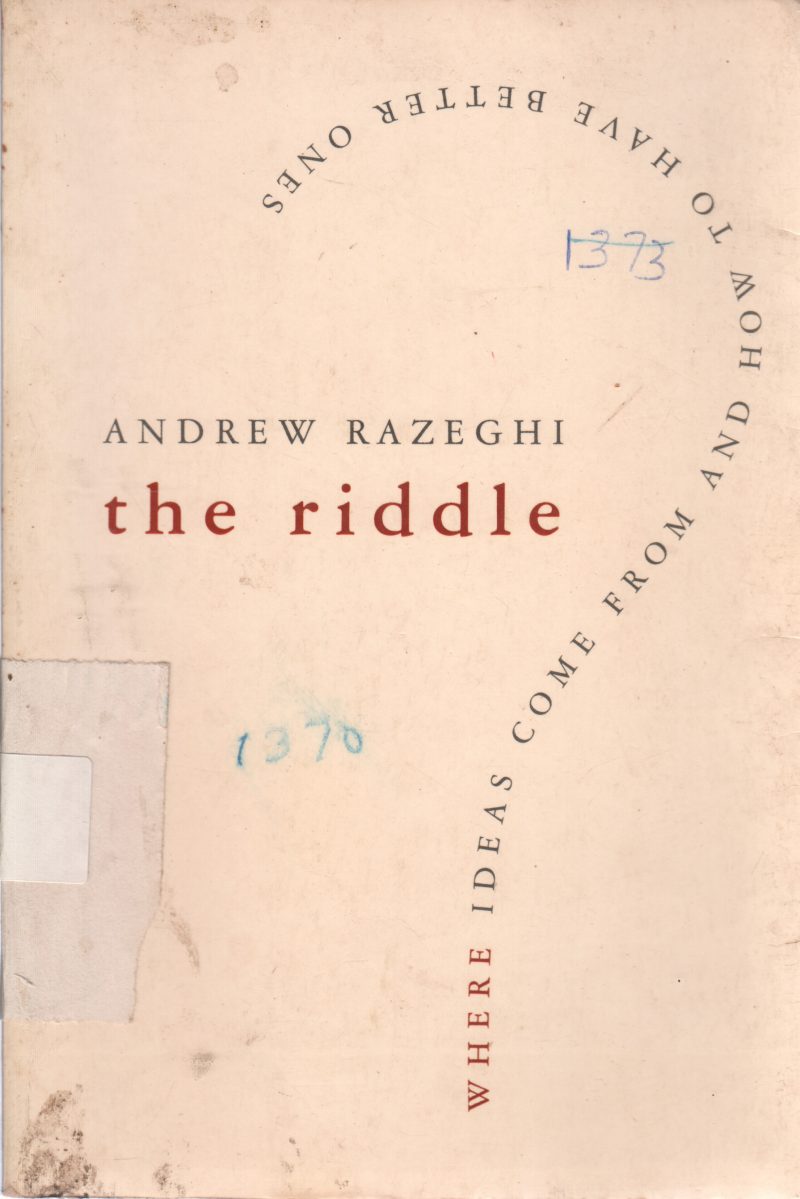 THE RIDDLE BY ANDREW RAZEGHI