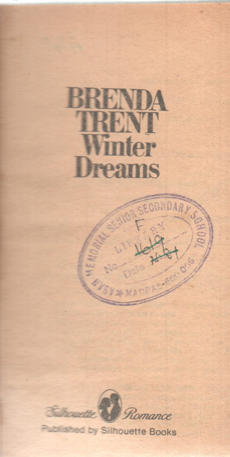 WINTER DREAMS BY BRENDA TRENT