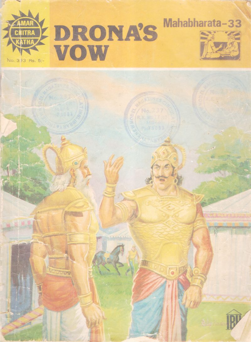 DRONA'S VOW BY GROUP OF EDITORS
