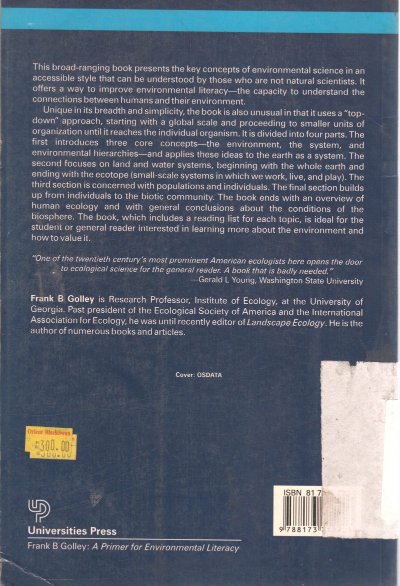 A PRIME FOR ENVIRONMENTAL LITERACY BY B.GOLLEY - Image 2