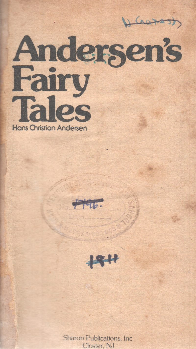 ANDERSEN'S FAIRY TALES BY HANS CHRISTIAN ANDERSEN