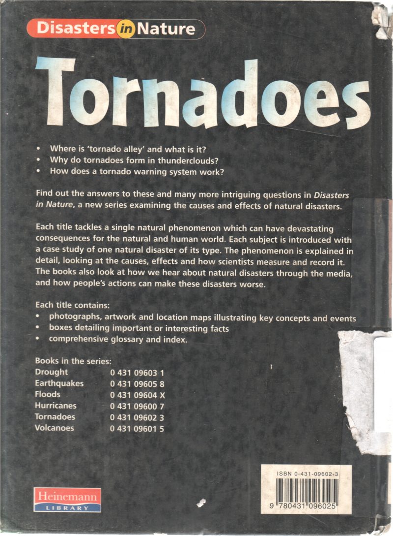 TORNADOES BY CATHERINE CHAMBERS - Image 2