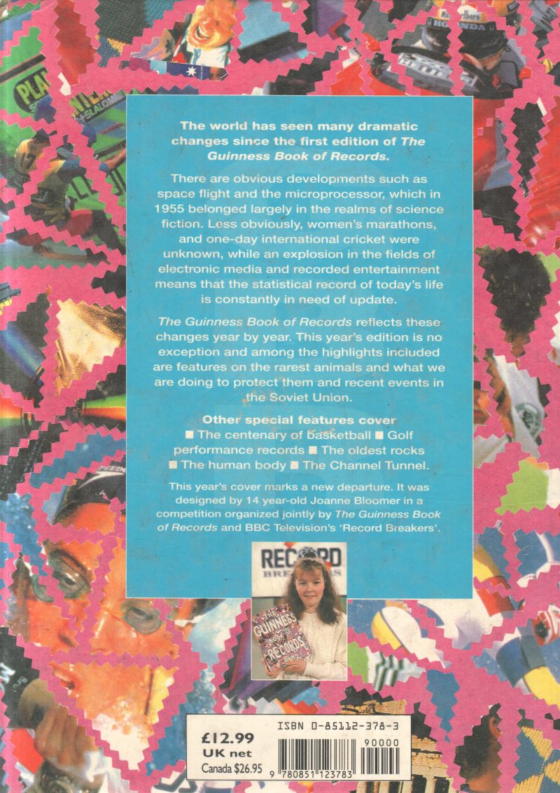 THE GUINNESS BOOK OF RECORDS 1992 - Image 2
