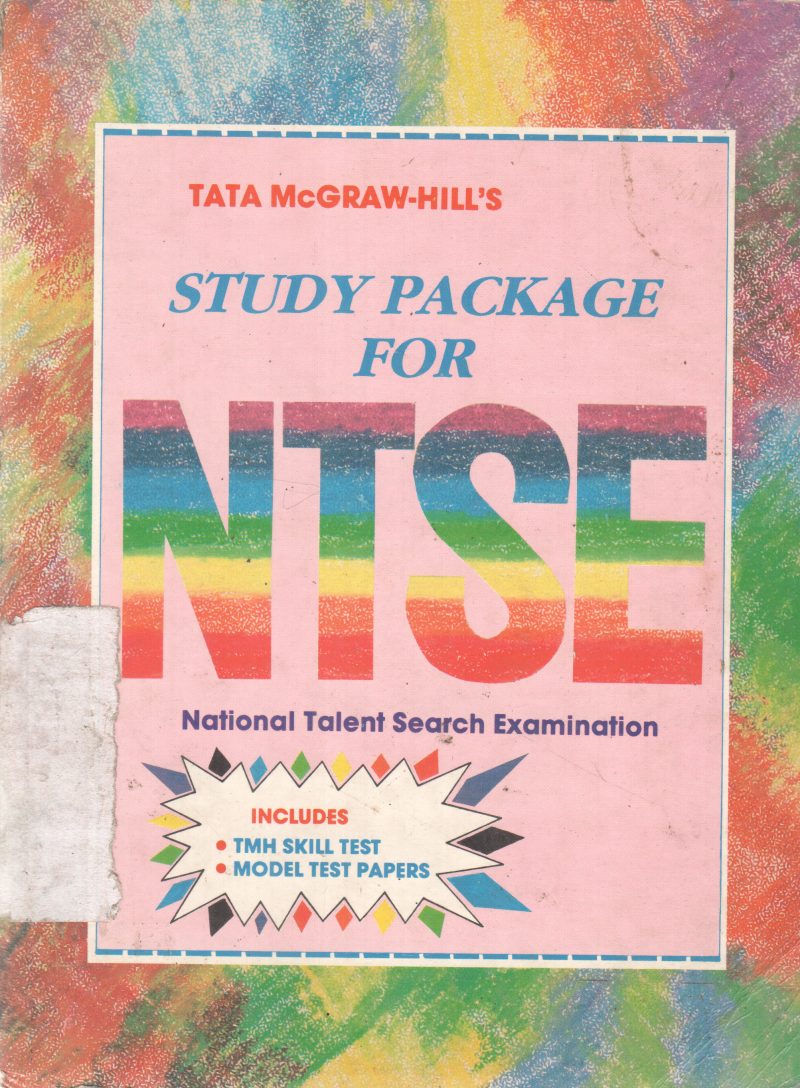 STUDY PACKAGE FOR NTSE BY TATA MCGRAW HILL