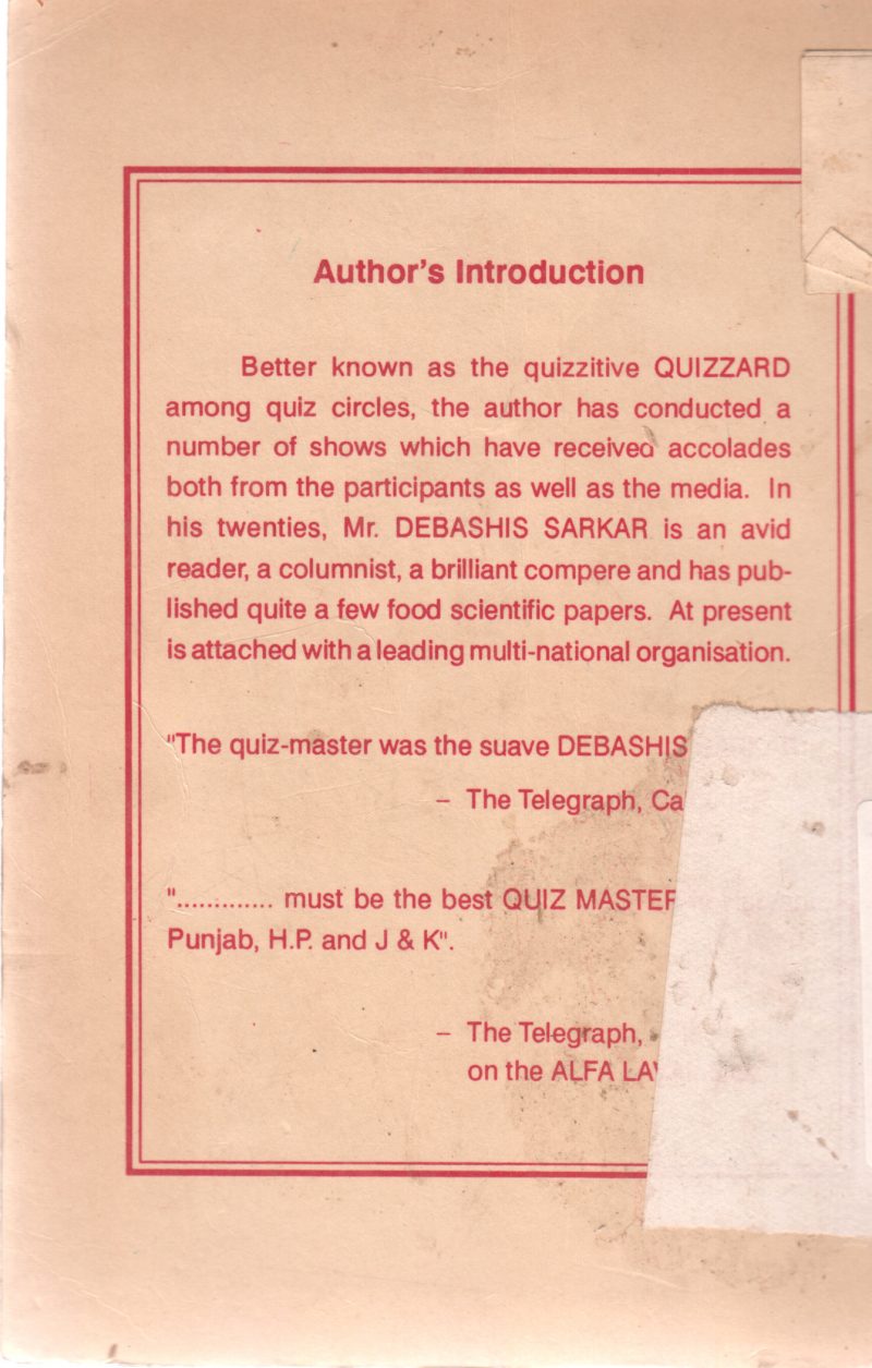 QUIZ ON STOCK & SHARE MARKET BY DEBASHIS SARKAR - Image 2