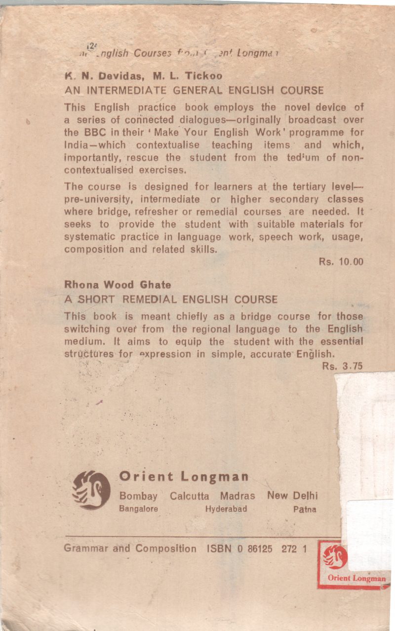 GRAMMAR AND COMPOSITION BY C.A. SHEPPARD - Image 2
